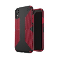 Apple Speck Presidio Grip Case for iPhone XR - Black/Red Photo