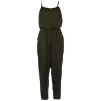 Golddigga Ladies Jumpsuit - Khaki Photo