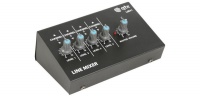 QTX LM41 4 Channel Mono Line Mini Level Mixer Photo