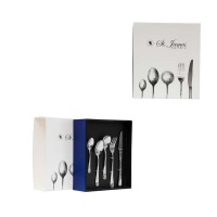 St. James Cutlery - Oxford Cutlery Set In Cardboard Gift Box - Set Of 30 Photo