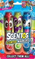 Scentos 3 Piece Scented Bullet Tip Markers - Red Green Blue Photo
