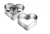 Tescoma - Heart-Shaped Shortcake - Silver Photo