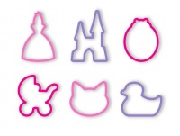 Tescoma - Cookie Cut For Girls - Set of 6 Photo