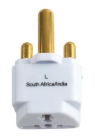Giftbargains White Travel Adaptor For International Visitors To SA - Pack of 10 Photo