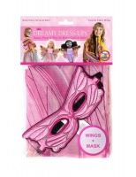 Dreamy Dress Ups Mask & Wing Fairy Pink Photo
