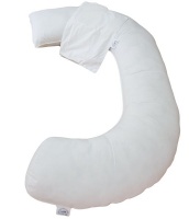 Bodypillow Supa-Combo Maternity Pillow 100% Pure Cotton - White Photo