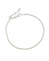 Miss Jewels 20cm Spiga Slider Adjuster Bracelet in 925 Sterling Silver Photo