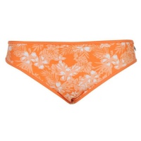 SoulCal Ladies Printed Bikini Briefs - Coral Floral Photo