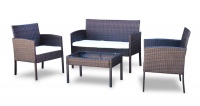 Fine Living - Rattan 4 Piece Furniture Set - Montego Fine Living - Rattan 4 Piece Furniture Set - Montego Photo