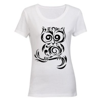 OWL! - Ladies - T-Shirt - White Photo