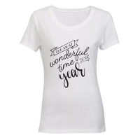 Most Wonderful Time of - Ladies - T-Shirt - White Photo