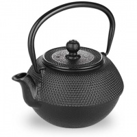 Ibili - 720ml Oriental Cast Iron Tetsubin Teapot With Infuser - Negra Photo