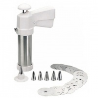 Ibili - Alu Stainless Steel Cookie Press - Silver Photo