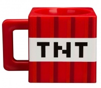 JINX Minecraft: Tnt Plastic Mug - Red Photo
