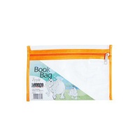 Meeco: A5 Book Bag with Zip Closure - Orange Photo