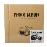 36 Black Pages Photo Album - 24cm Photo