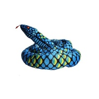 Plush Snake Blue Photo