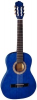 Sonata 3/4 Classic Guitar - Blue Finish Photo