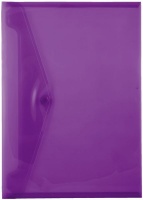 Butterfly Carry Folders Pvc 160 Micron - A4 - Violet Photo