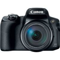 Canon SX70 Ultra Zoom Digital Camera - Black Photo