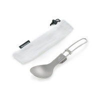 Titanium Alloy Outdoor Folding Cutlery Spoon Photo