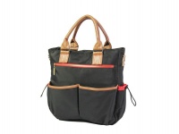 Nuovo - Diaper Bag - Black/Brown Photo