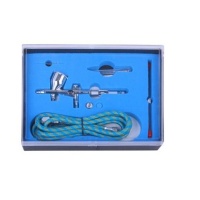 Aircraft Air Brush Kit 0.25 0.3mm Nozzles With 1.8M Airhose Photo