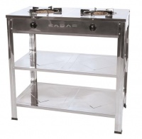 Cadac 2 Plate King Stove - Silver Photo