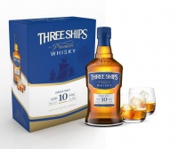 Three Ships - 10 YO Single Malt Whisky Gift Pack - 750ml Photo