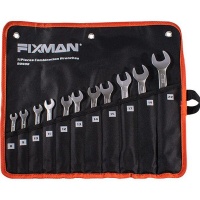Fixman 11 Pieces Combination Spanner Set 8-9-10-11-12-13-14-15-17-19-22 Photo