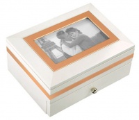 Large Picture Frame Jewellery Box - Rose Gold Photo