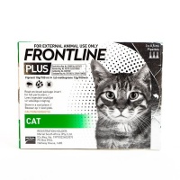 Frontline Plus for Cats Pack of 3 Photo