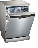 Siemens iQ500 60cm speedMatic Dishwasher Silver Inox - SN258I10TM Photo