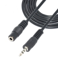 Raz Tech Aux 1.5M to Audio Jack Extension Cable - Male To Female - 1.5 M Photo