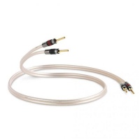 QED XT40 Pre-Term Speaker Cable - 3m with Banana Plugs Photo