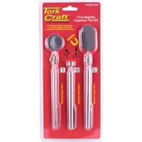 Tork Craft Magnetic Inspection Tool Set 3 pieces 2 X Insp. Mirror 1 X Pick Up Photo