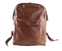 Kingkong Leather 13" Backpack - Brown Photo