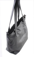 King Kong Leather Kingkong Leather Everyday Tote Shopper Bag - Black Photo