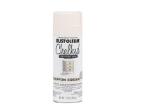 Rust-Oleum Chalked Paint Spray Chiffon Cream Photo