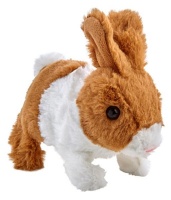 Pitter Patter Teeny Weeny Bunny - Brown & White Photo