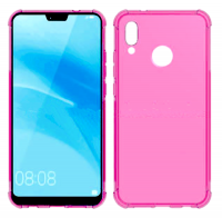 Hot Pink Shockproof Case for Huawei P20 Lite Photo