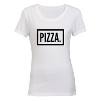 Pizza. - Ladies - T-Shirt - White Photo