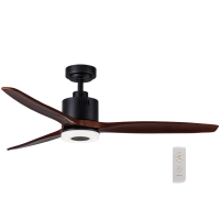Bright Star - 65W 18W LED 3 Blade Ceiling Fan Bright Star - 65W 18W LED 3 Blade Ceiling Fan Photo