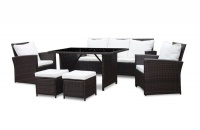 Fine Living - Deluxe Rattan Suite - Set of 6 Fine Living - Deluxe Rattan Suite - Set of 6 Photo