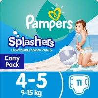 Pampers - Splashers Swimming Pants 11 Nappies - Size 4-5 Photo