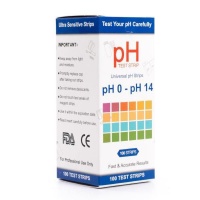 URS-pH 0 - pH 14 - Urine/Saliva/Water Reagent Strip Test Photo