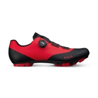 Fizik Vento X3 Overcurve Mountain Bike Shoes - Red/Black Photo