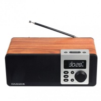Intopic Multi functional Wooden Bluetooth Speaker - Hammer Series Photo