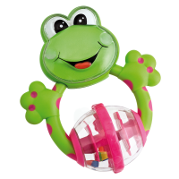 chicco Baby Senses Frog Rattle - Multi Primary Colours Photo