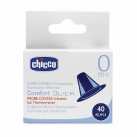 Chicco - Probe Covers For Comfort Quick Thermometer - Set Of 40 Photo